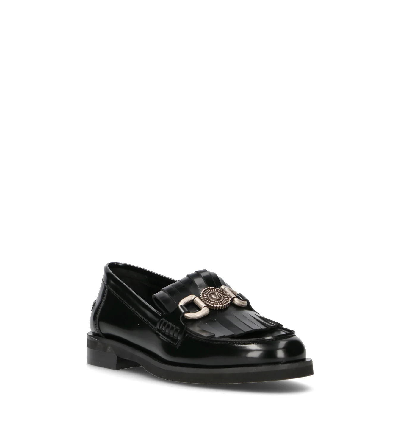 REBECCA VAN DIK Mocassino donna nero - Image 2