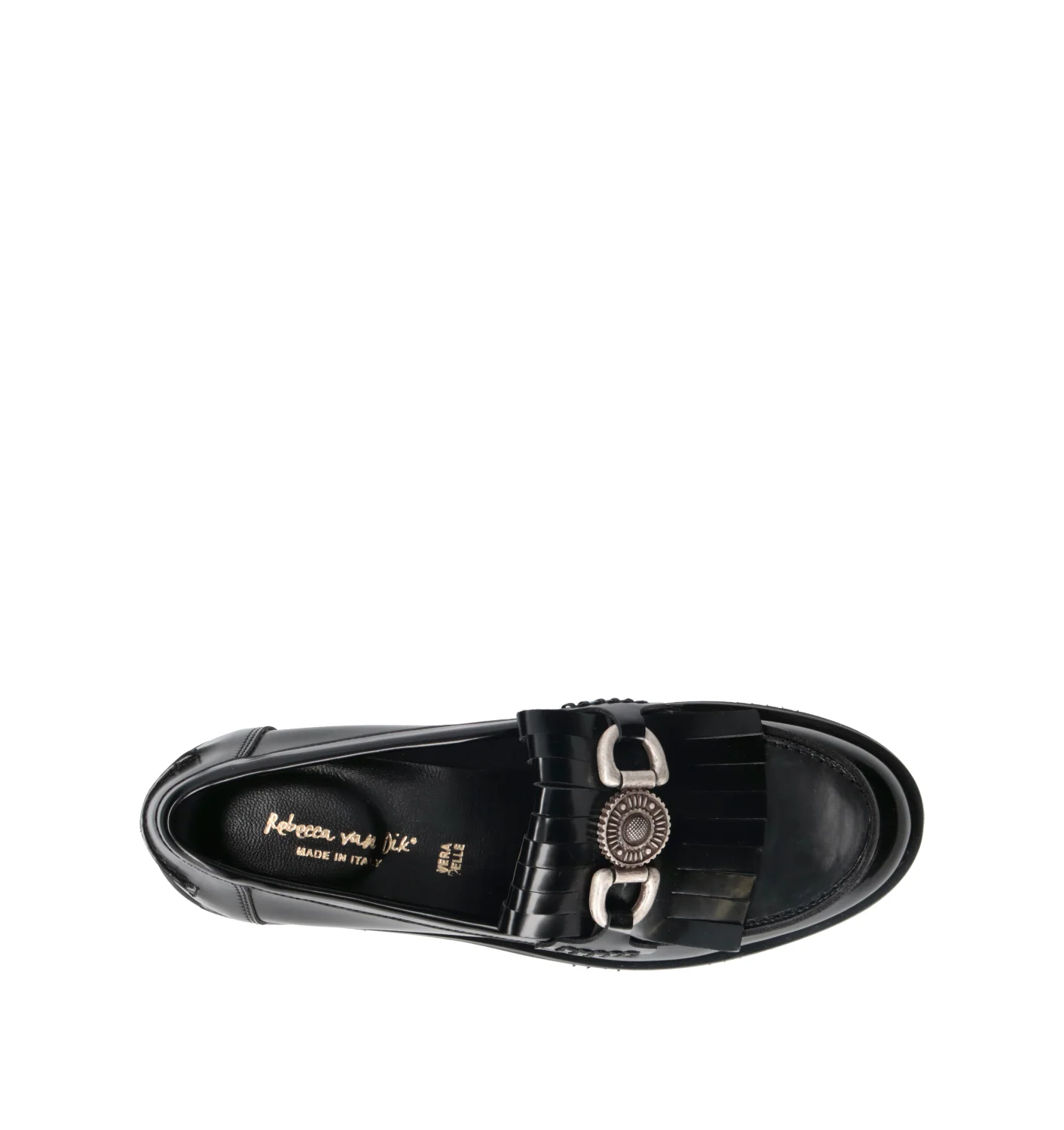 REBECCA VAN DIK Mocassino donna nero - Image 5
