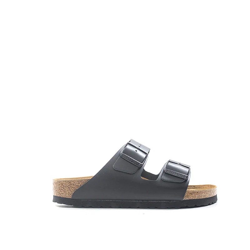 BIRKENSTOCK ARIZONA Ciabatta donna nera in pelle