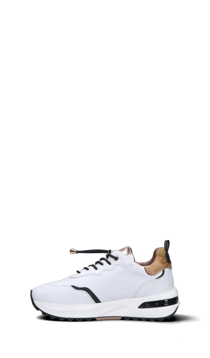 ALVIERO MARTINI Sneaker donna bianca/cuoio - Image 4