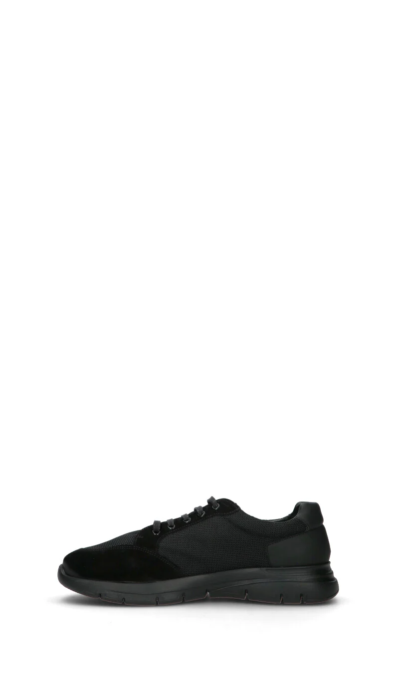 FRAU Sneaker uomo nera in suede - Image 14
