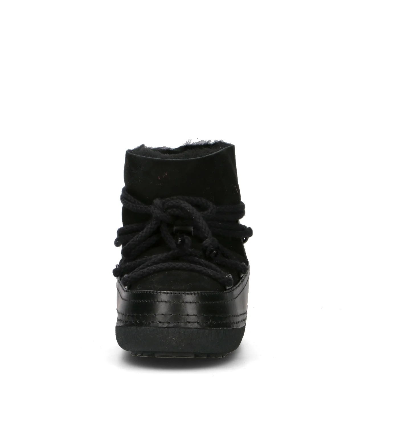 INUIKII Doposci donna nero in suede - Image 3
