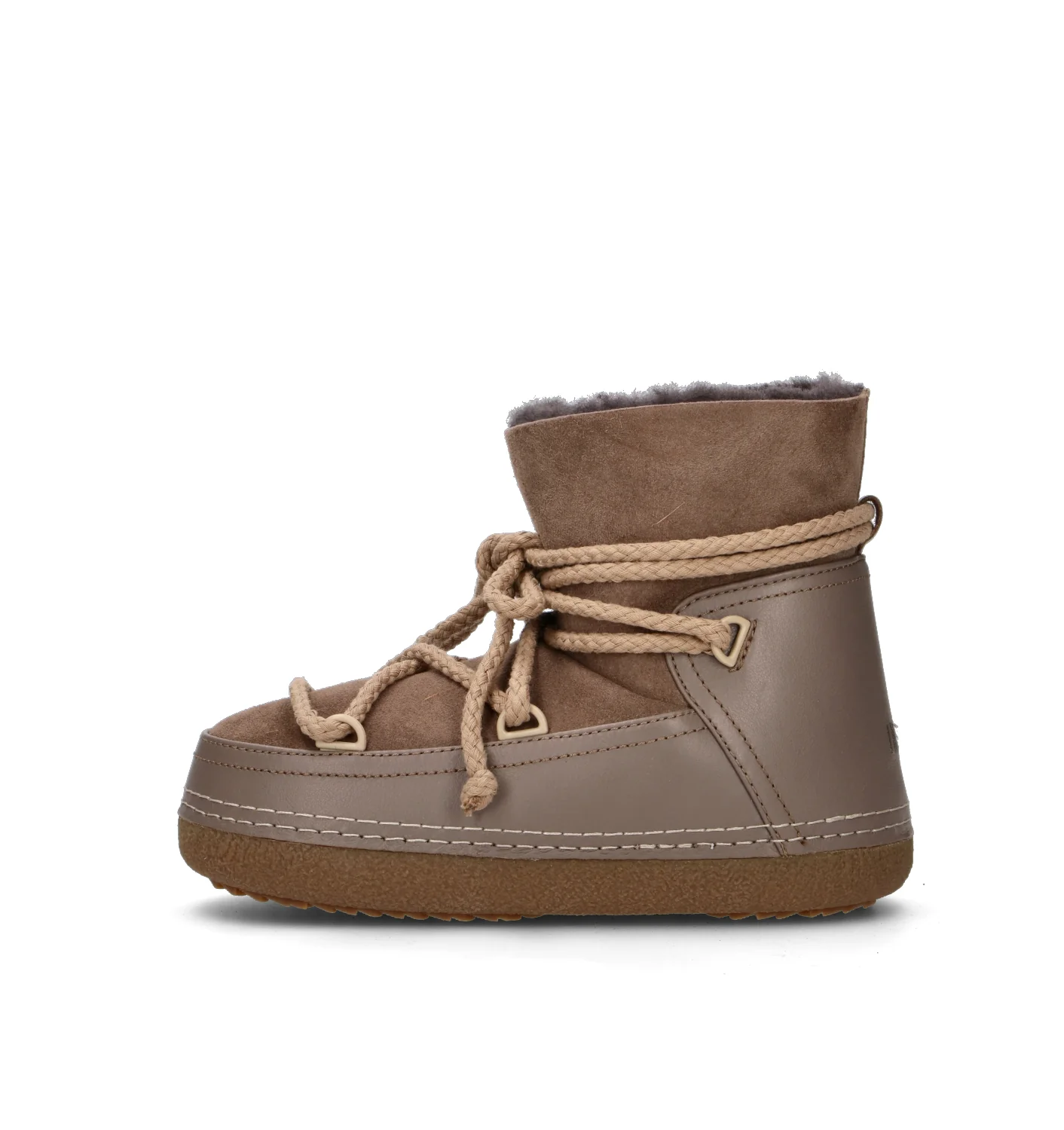 INUIKII Doposci donna taupe in suede - Image 4
