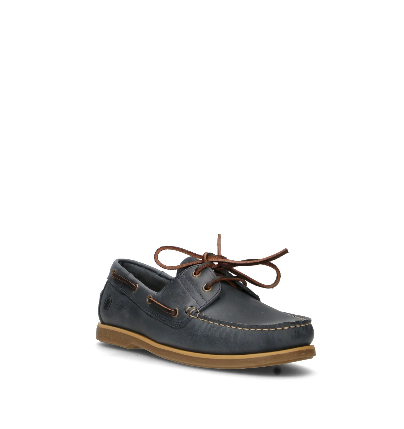 LUMBERJACK Scarpa barca uomo indaco in pelle - Image 2