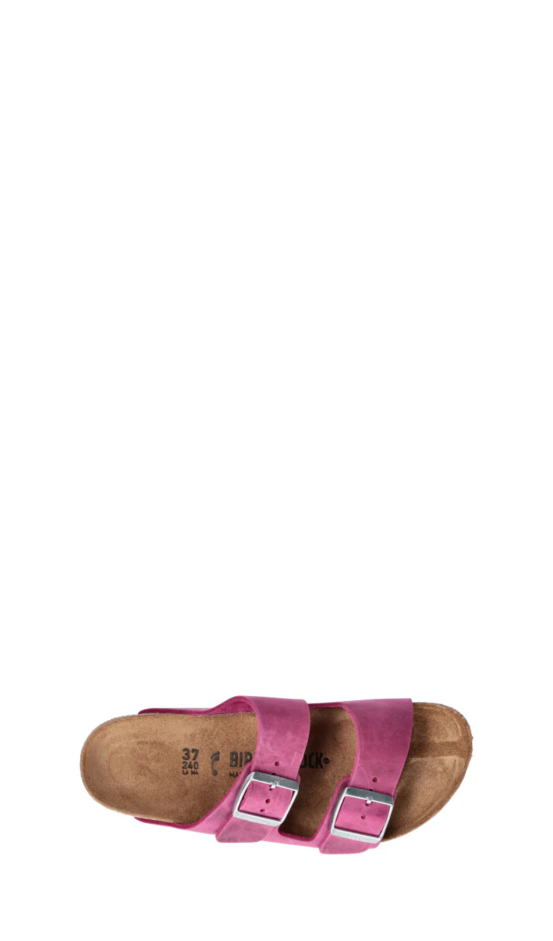 BIRKENSTOCK ARIZONA BS Ciabatta donna fucsia in pelle - Image 5
