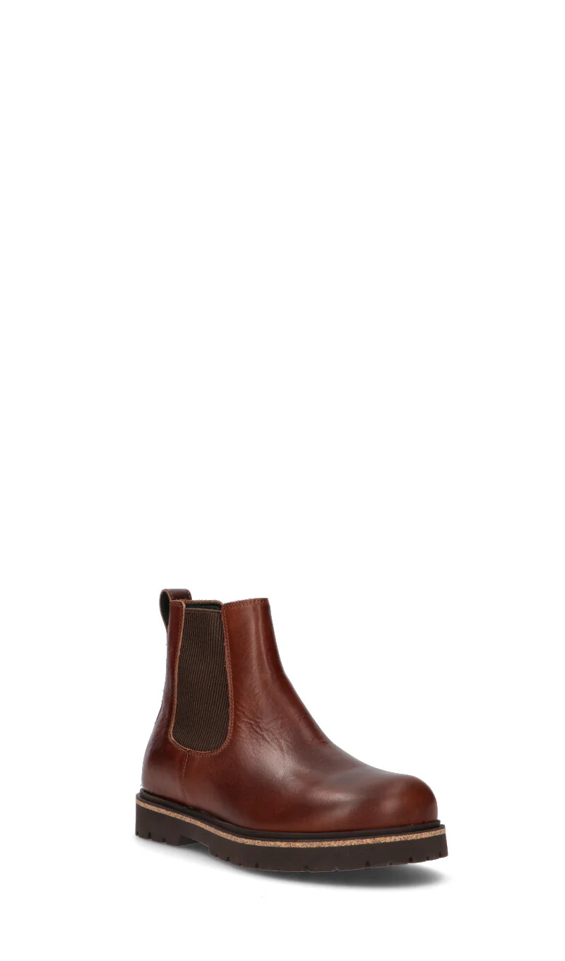 BIRKENSTOCK - HIGHWOOD SLIP ON MID Beatles uomo marrone in pelle - Image 2