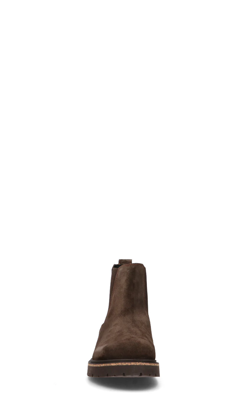 BIRKENSTOCK - HIGHWOOD SLIP ON MID Beatles uomo marrone in suede - Image 3