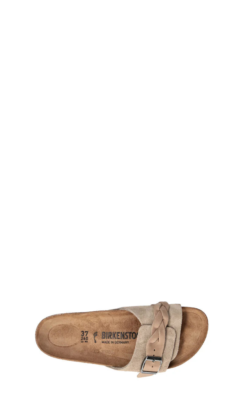 BIRKENSTOCK OITA BRAIDED Ciabatta donna grigia in suede - Image 5