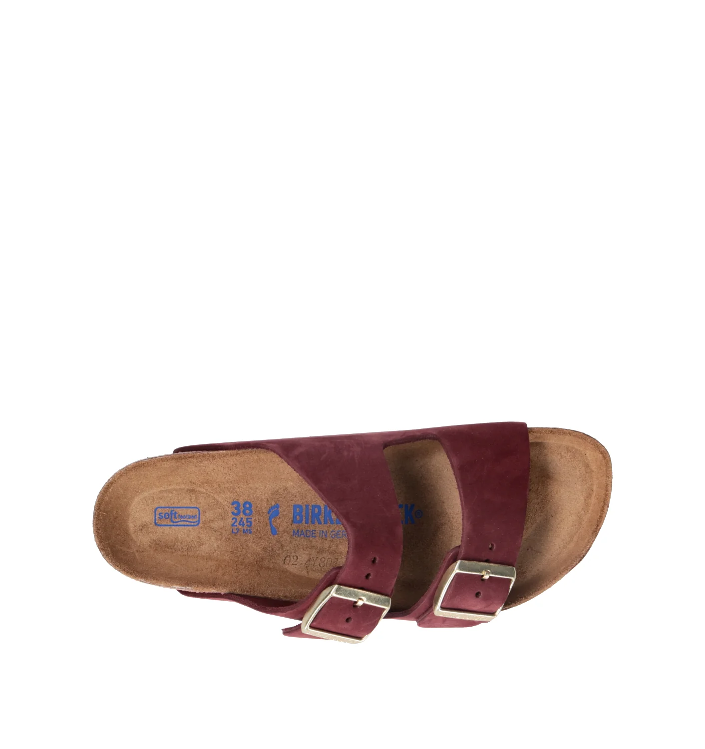 BIRKENSTOCK ARIZONA BS Ciabatta donna rossa in suede - Image 5
