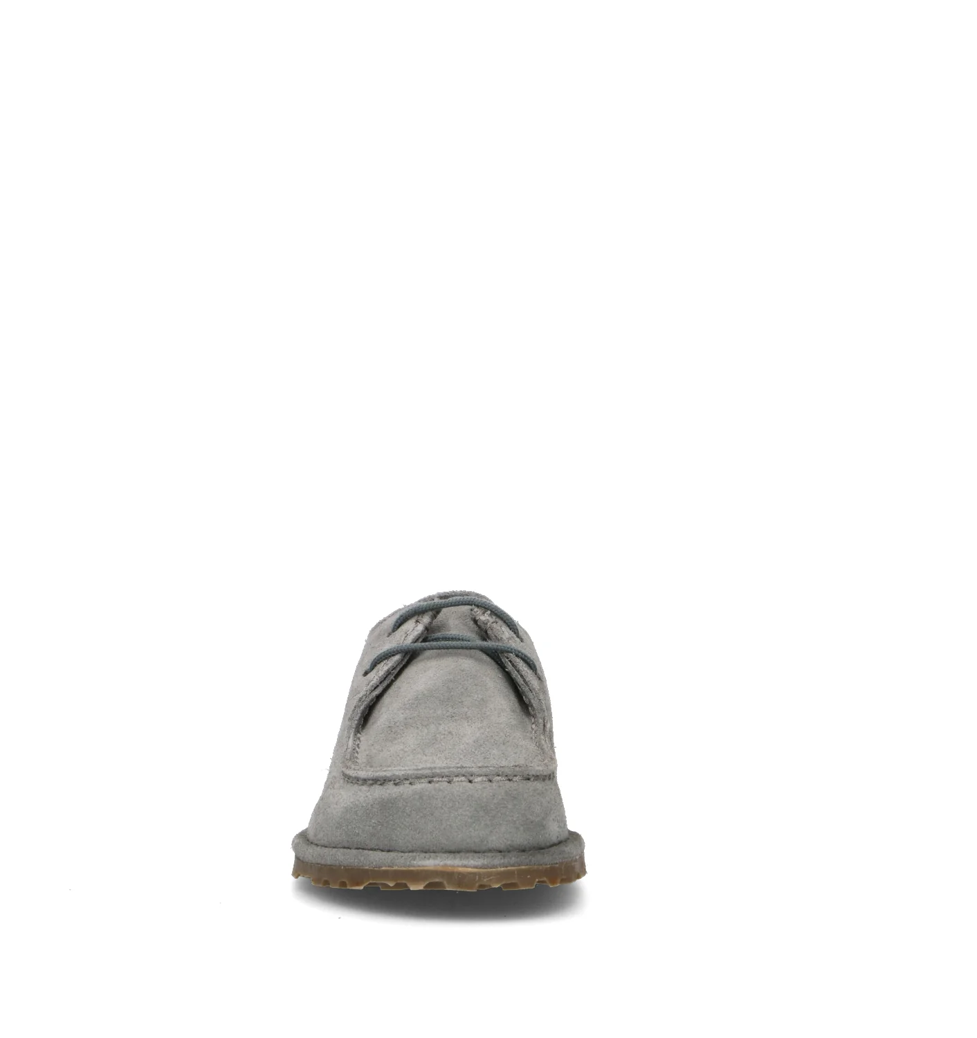 BIRKENSTOCK UTTI LACE Mocassino donna grigia in suede - Image 3
