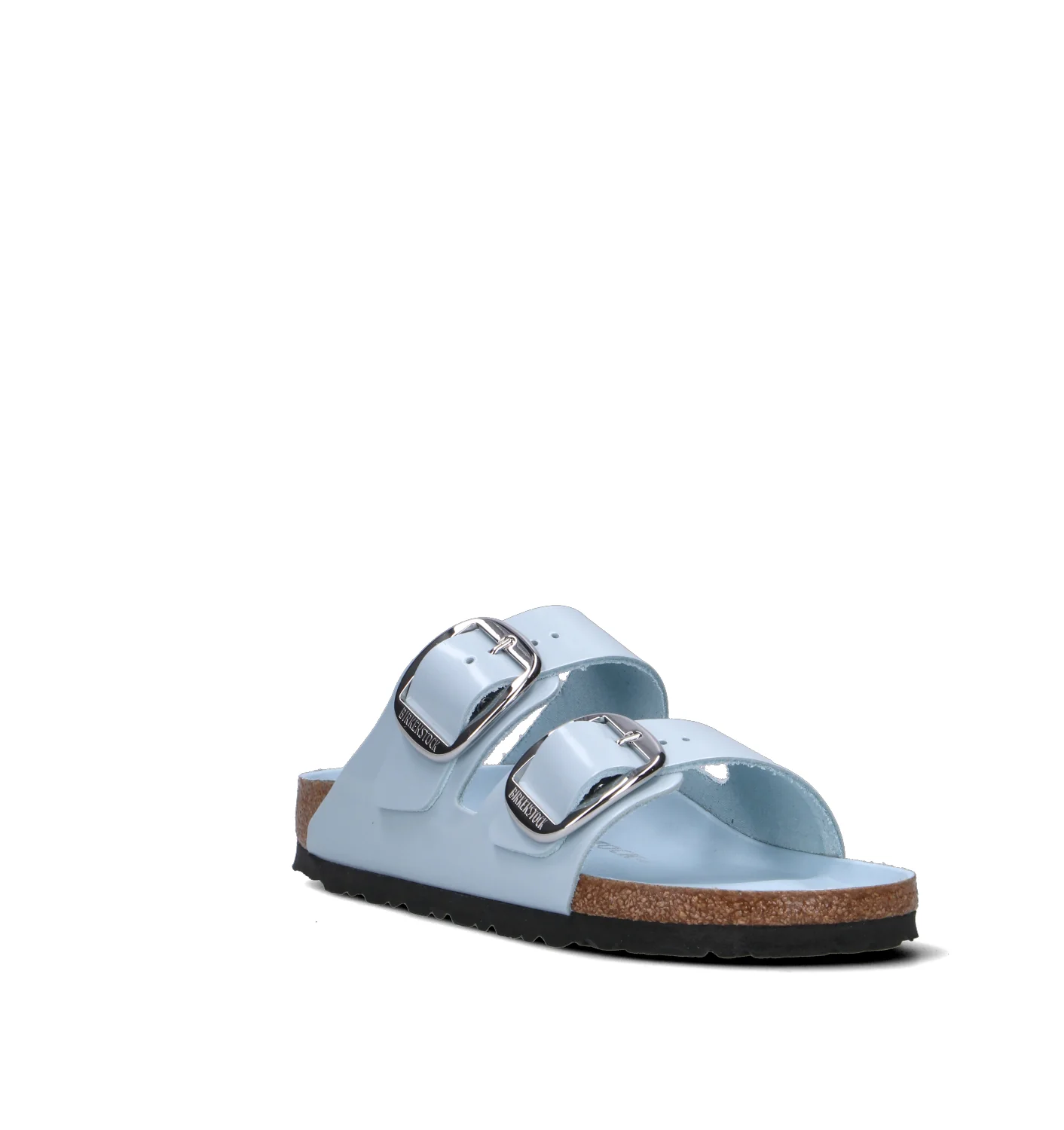 BIRKENSTOCK ARIZONA BIG BUCKLE Ciabatta donna azzurra in pelle - Image 2