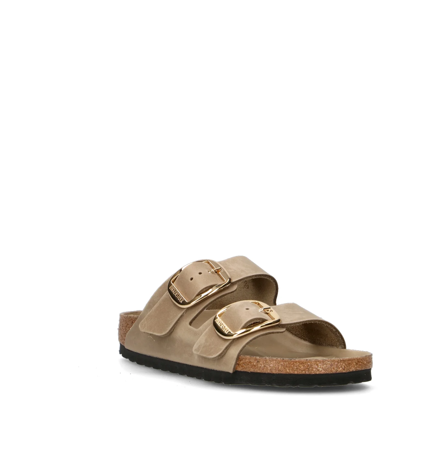 BIRKENSTOCK ARIZONA BIG BUCKLE Ciabatta donna beige in nabuk - Image 2