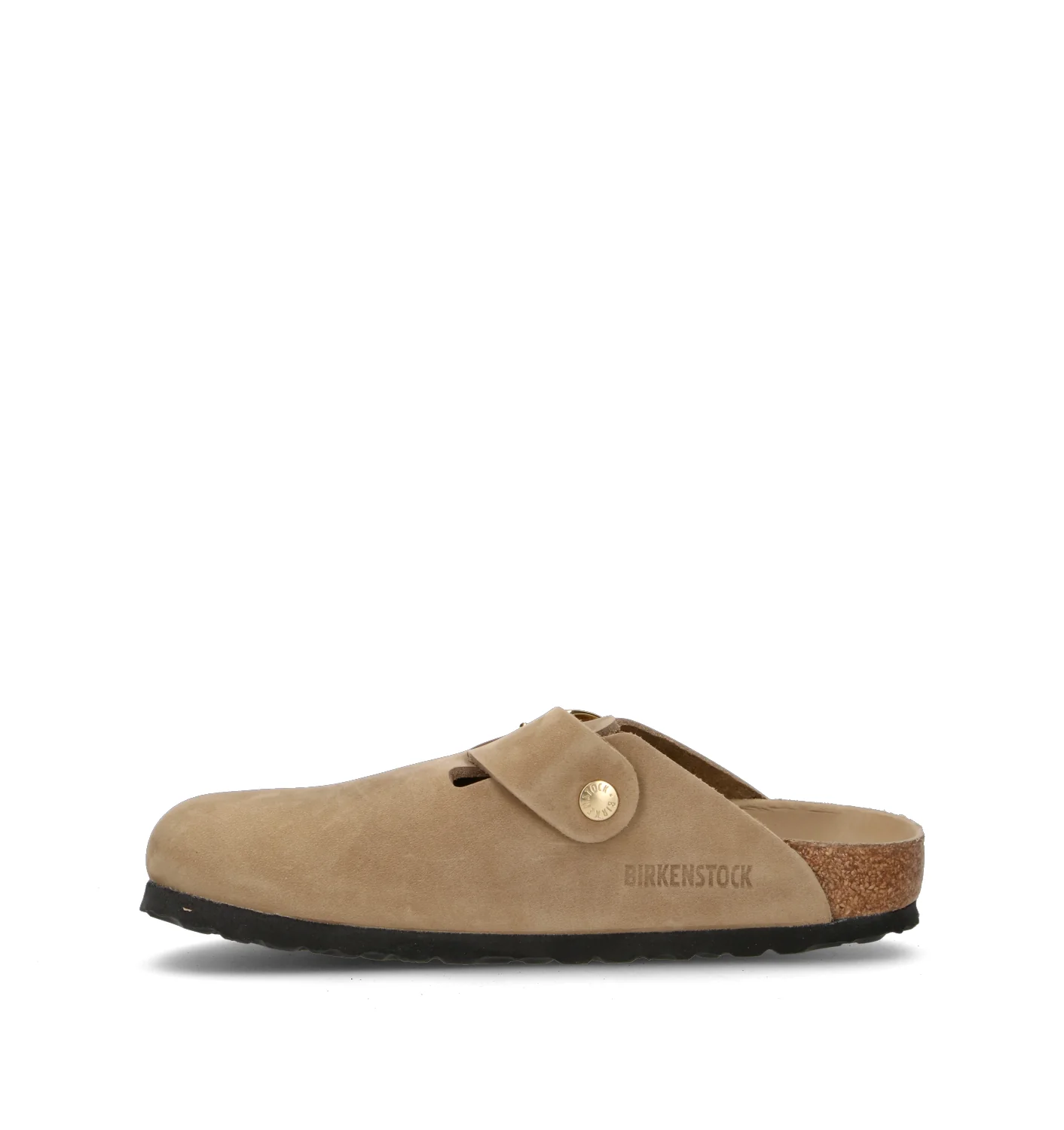 BIRKENSTOCK BOSTON BIG BUCKLE Ciabatta donna beige in suede - Image 4
