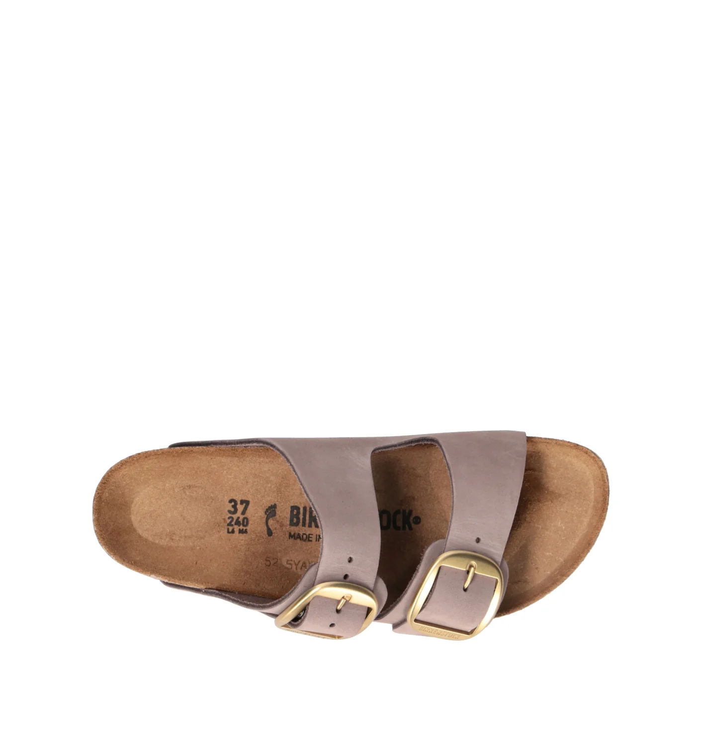BIRKENSTOCK ARIZONA BIG BUCKLE Ciabatta donna faded purple in pelle - Image 5