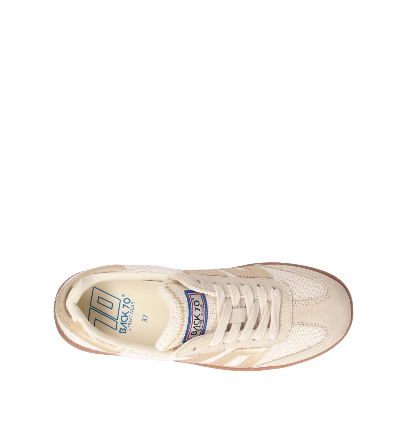 BACK 70 Sneaker donna oro - Image 5