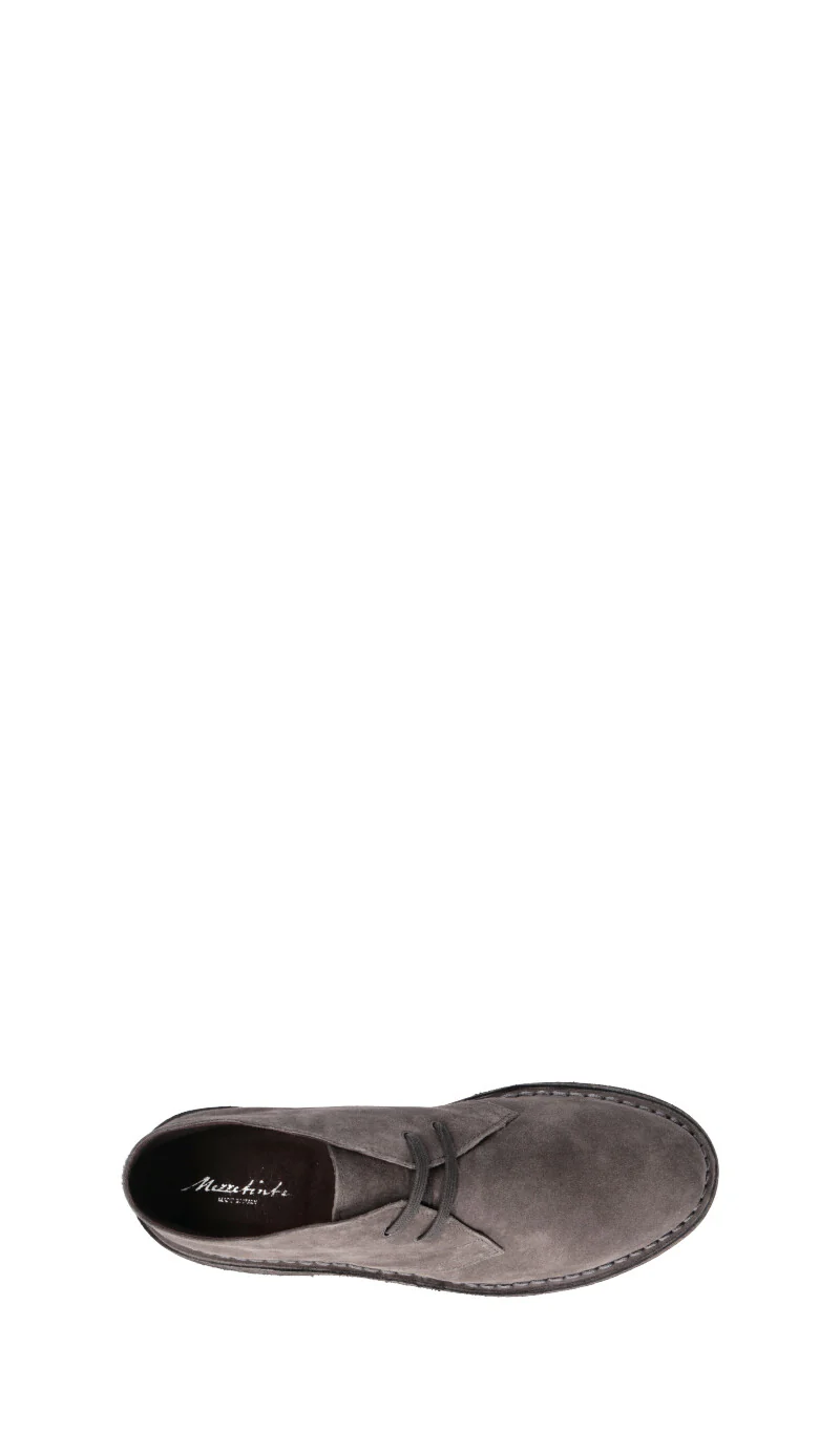 MEZZETINTE Polacchino uomo grigio in suede - Image 5