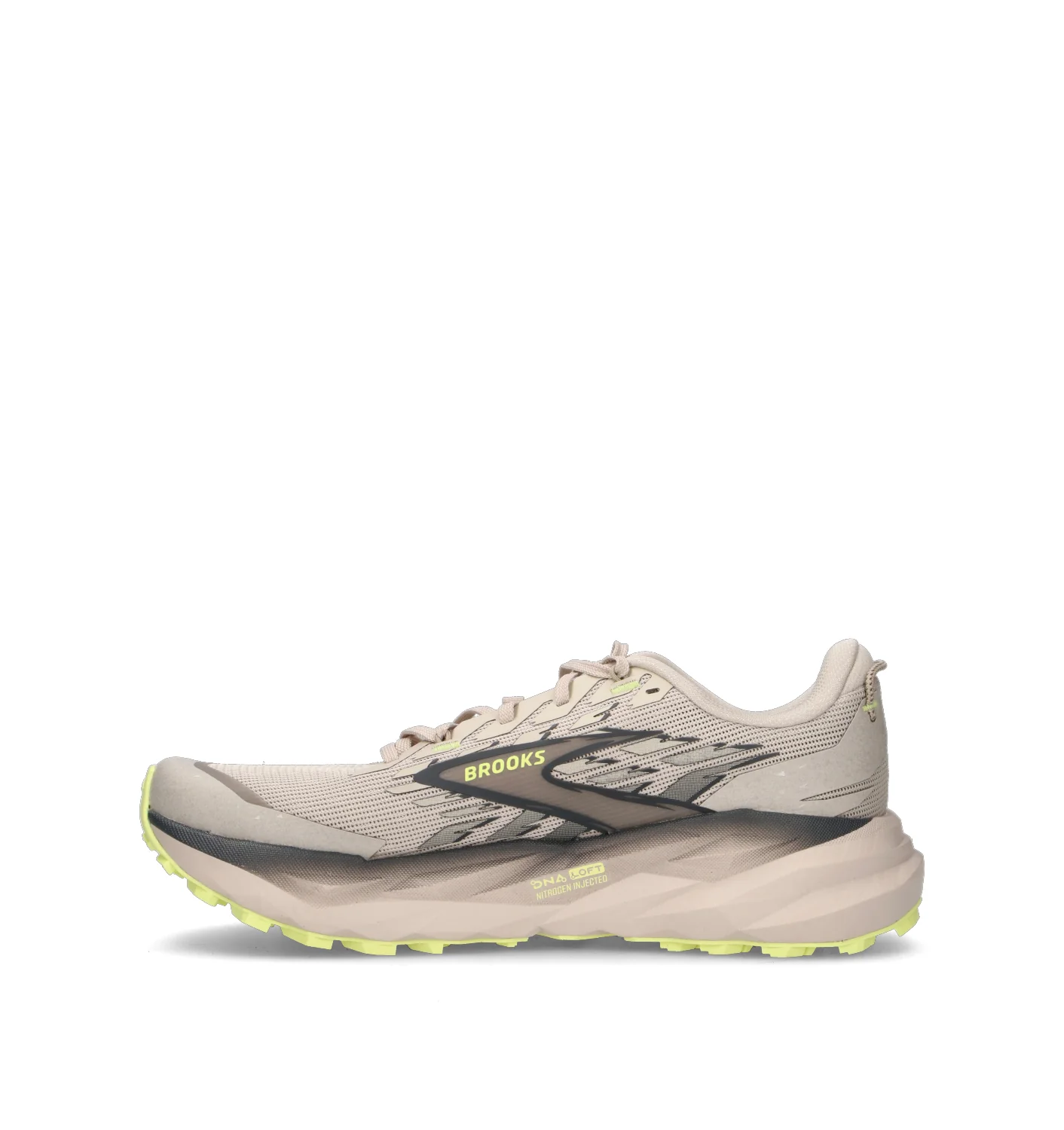BROOKS CASCADIA 19 Scarpa trail running uomo beige - Image 4