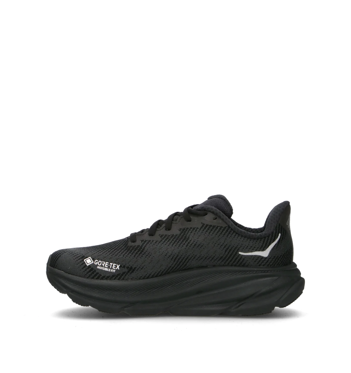 HOKA ONE ONE W CLIFTON 9 GTX Scarpa running donna nera in gore-tex - Image 4