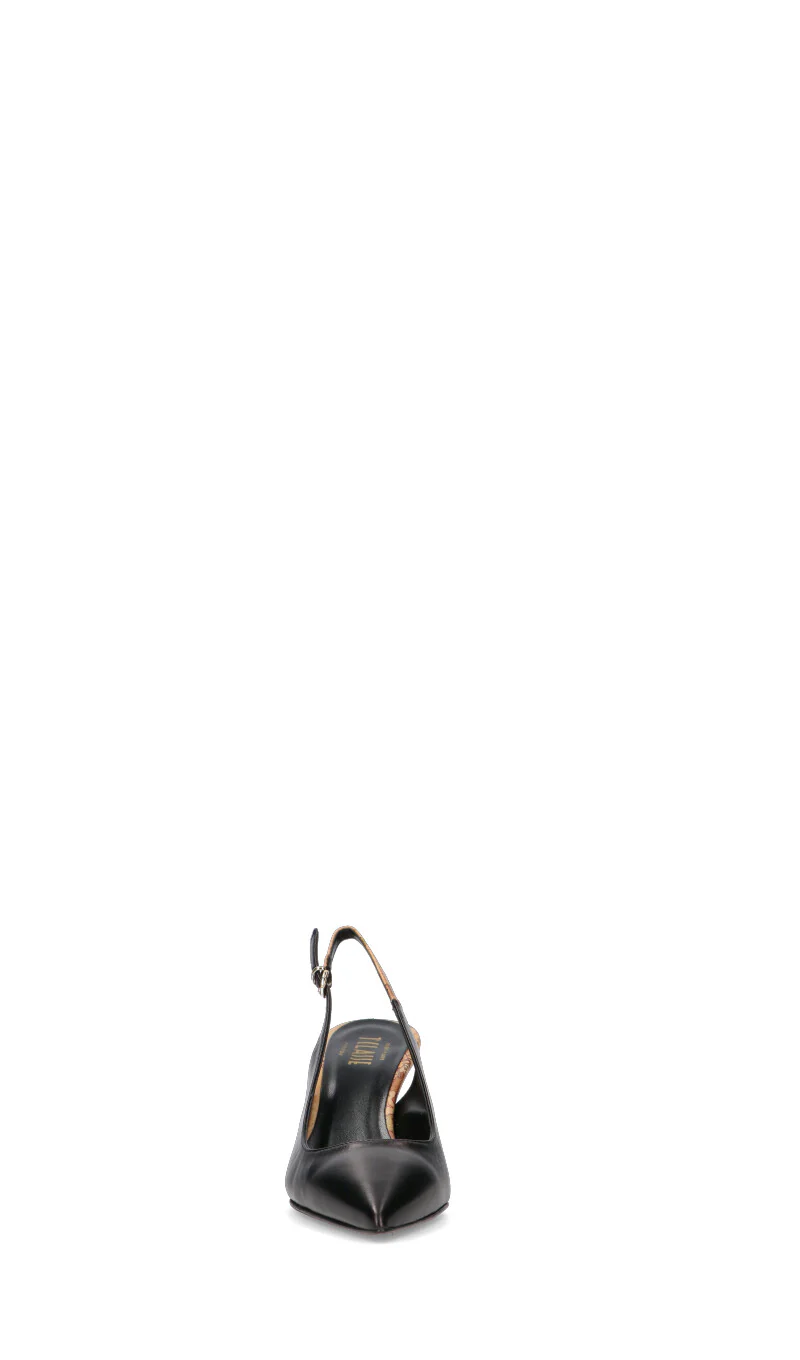 ALVIERO MARTINI Slingback donna nera in pelle - Image 3