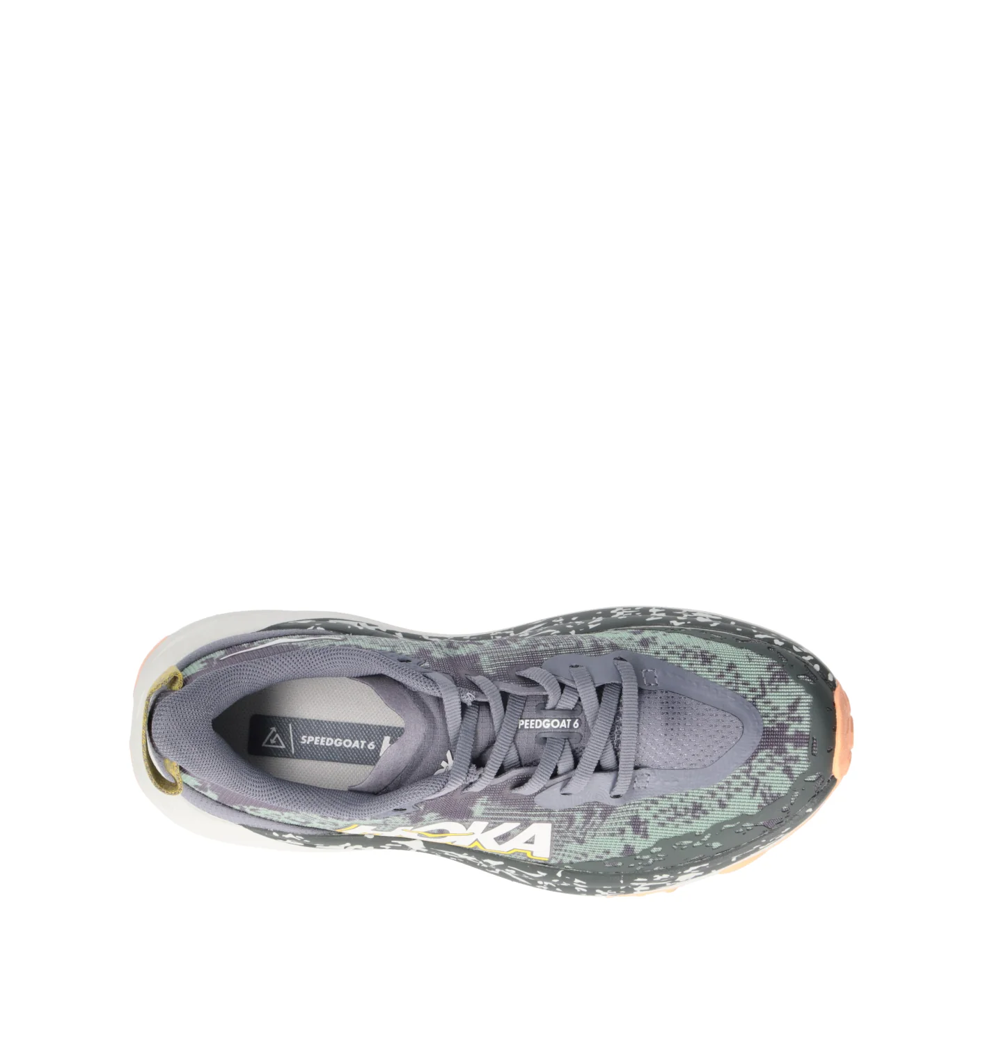HOKA ONE ONE W SPEEDGOAT 6 Scarpa trail running donna grigia - Image 5