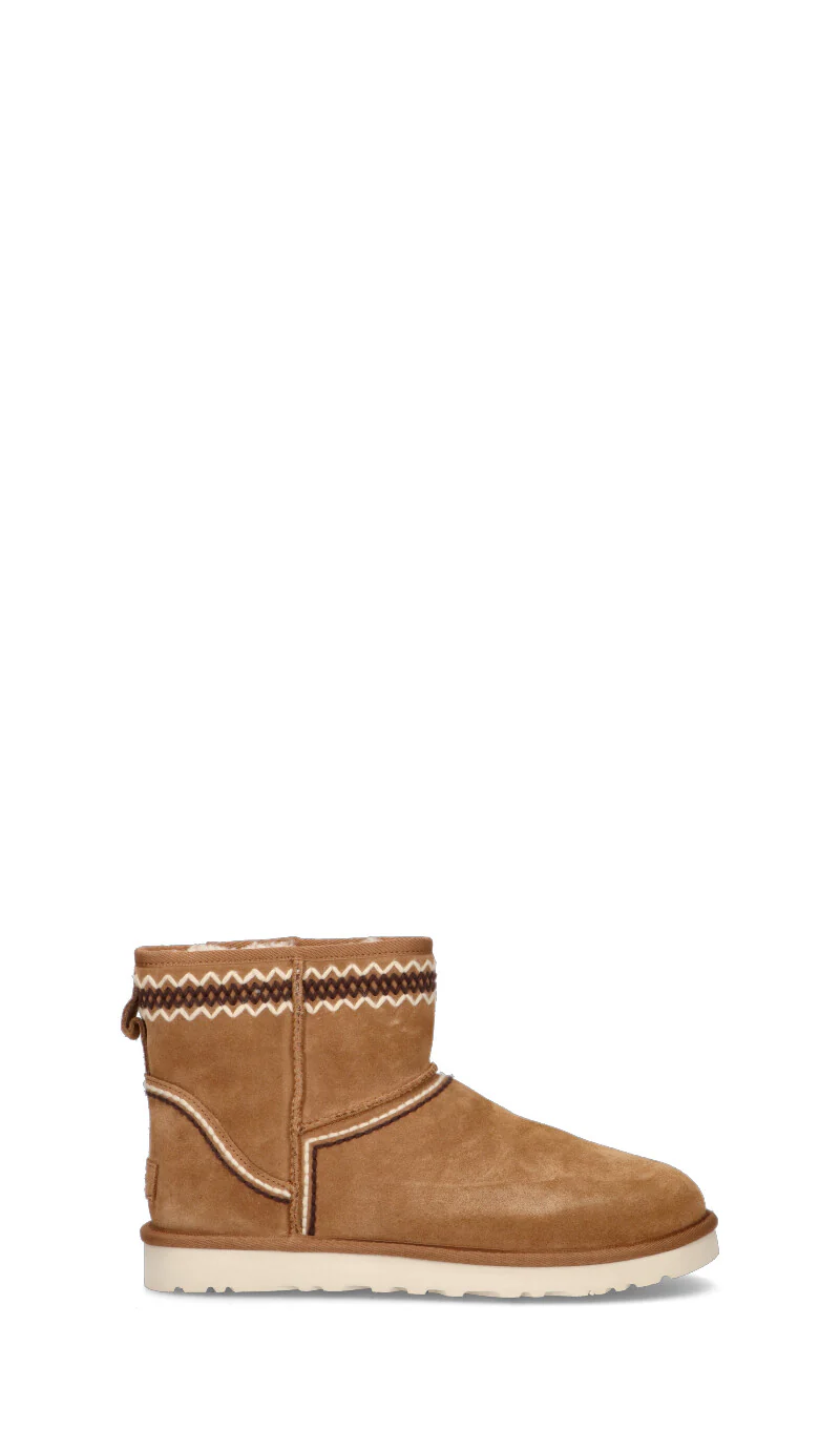 UGG - CLASSIC MINI ATHERSON Stivaletto pelo uomo chestnut in suede