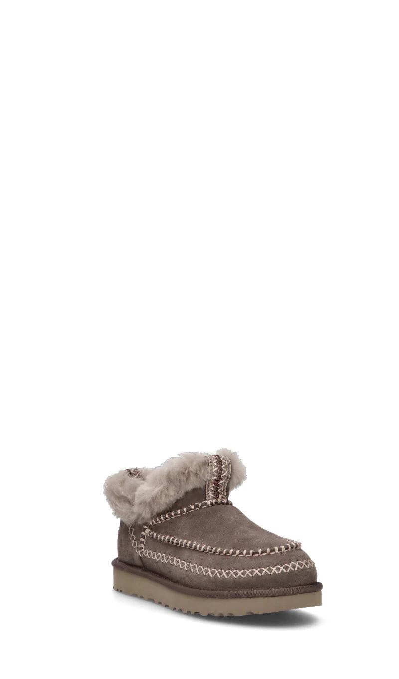 UGG - CLASSIC ULTRA MINI ALPINE Stivaletto pelo donna thunder cloud in suede - Image 2