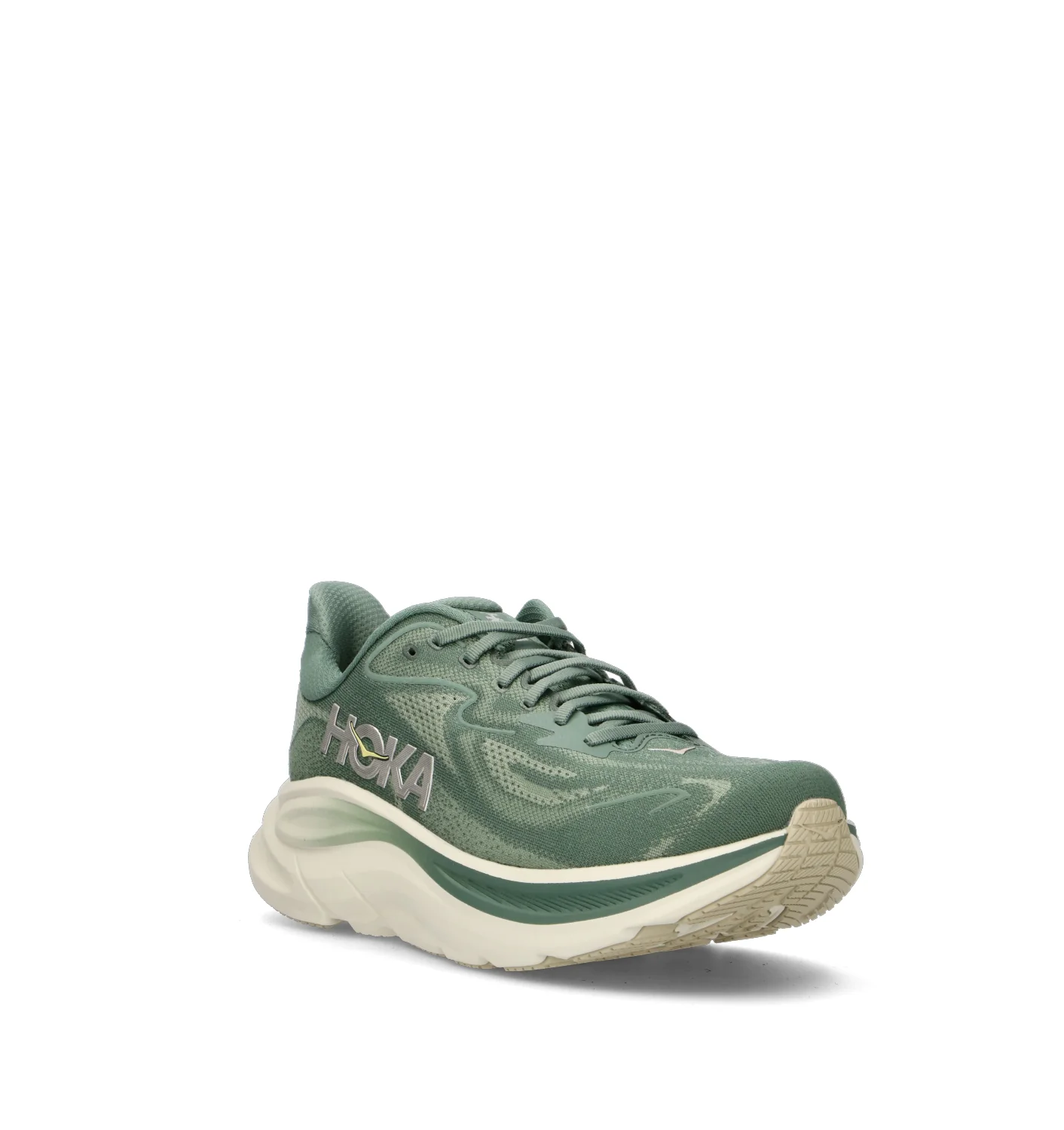 HOKA ONE ONE M CLIFTON 10 Scarpa running uomo verde - Image 2