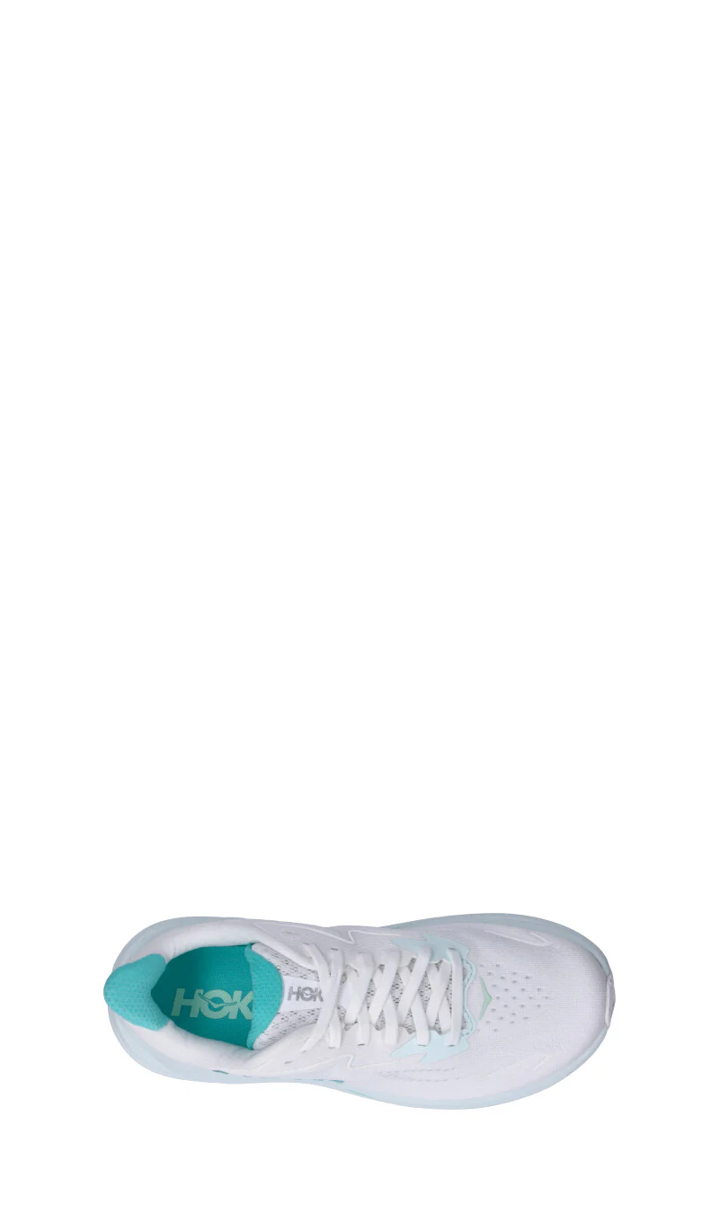 HOKA ONE ONE W CLIFTON 10 Scarpa running donna bianca/azzurra - Image 5