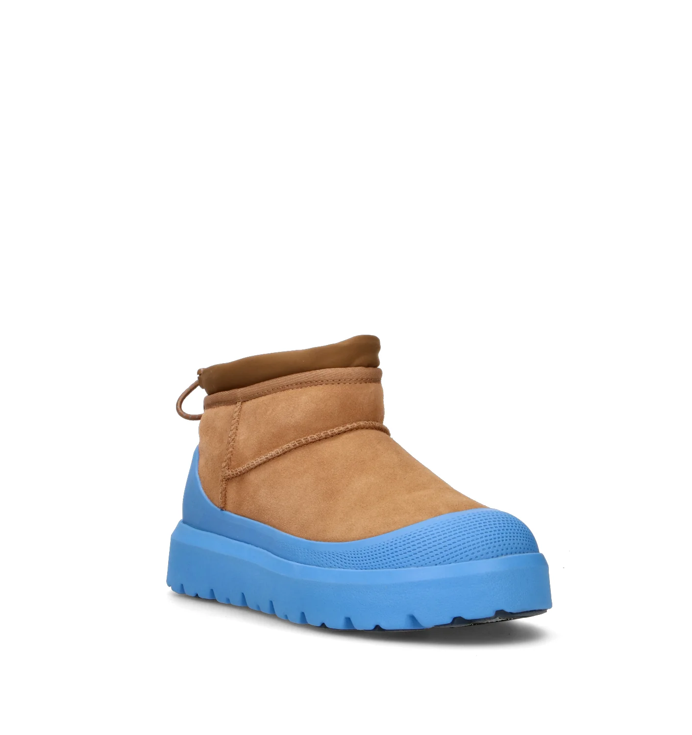 UGG M CL ULTRA MINI WEATHER HYBRID Stivaletto pelo uomo chestnut/azzurro waterproof - Image 2