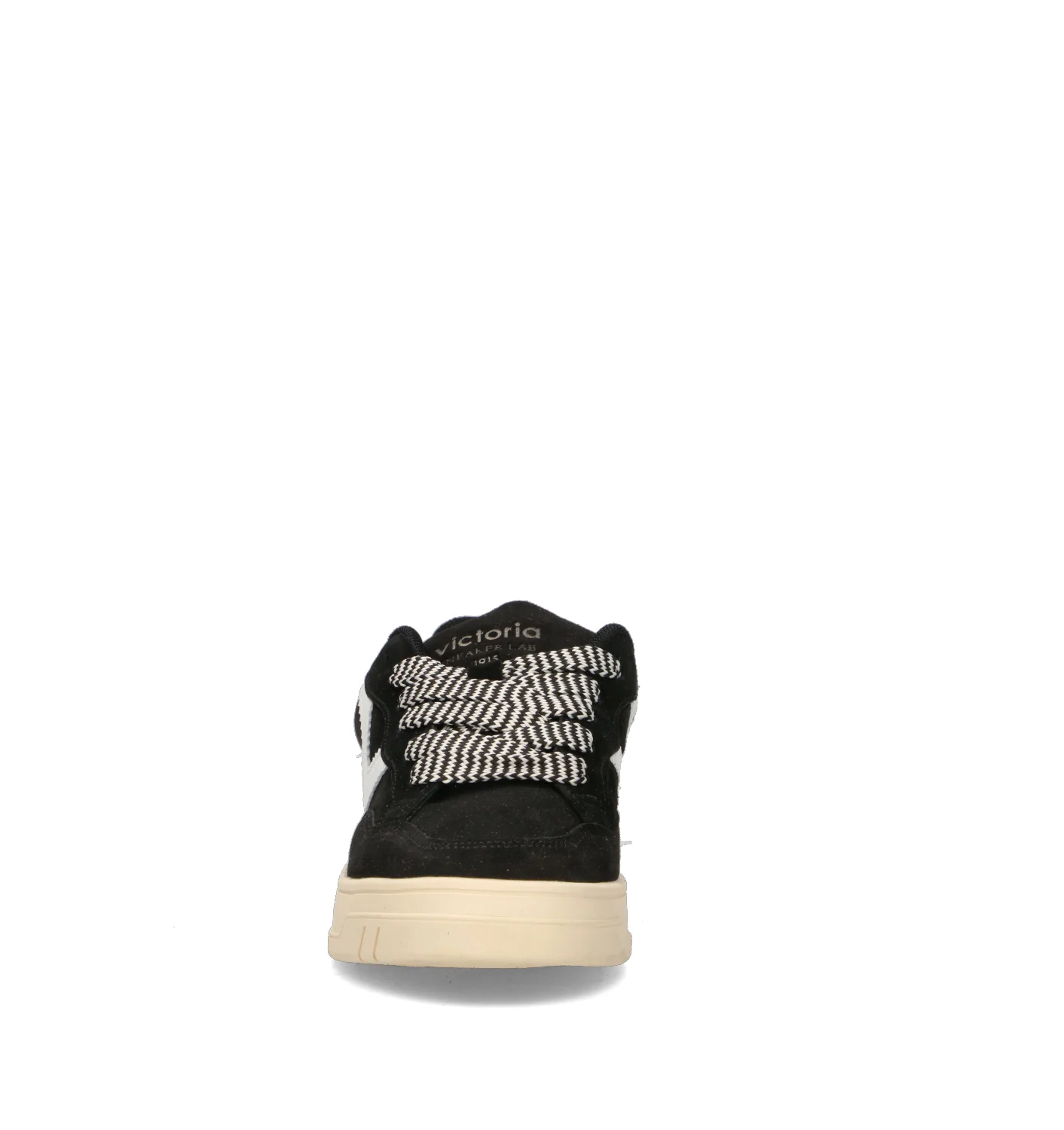 VICTORIA Sneaker donna nera in suede - Image 3