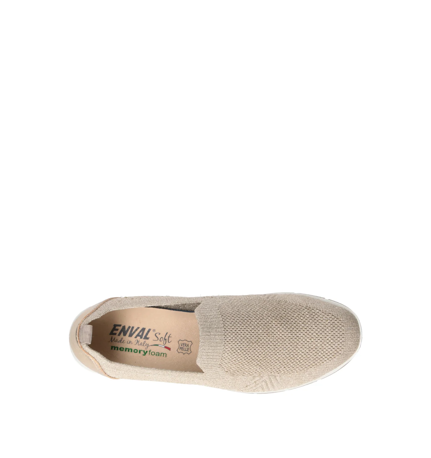 ENVAL Mocassino donna platino - Image 5