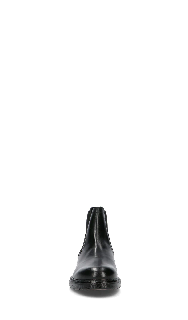 MEZZETINTE Tronchetto uomo nero in pelle - Image 3