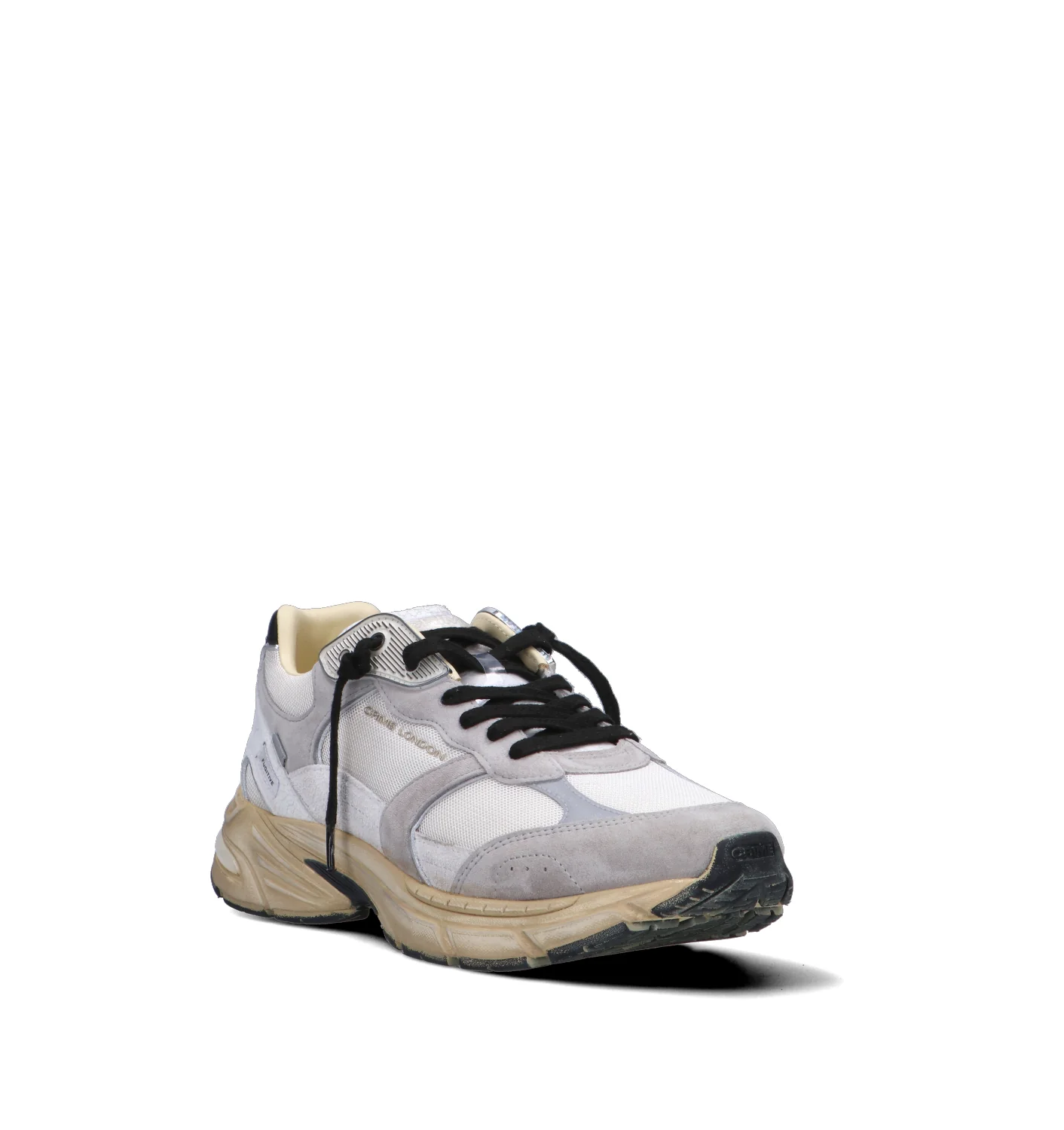 CRIME Sneaker uomo grigia - Image 2