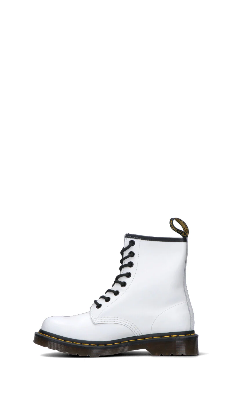 DR. MARTENES Anfibio donna bianco in pelle - Image 4