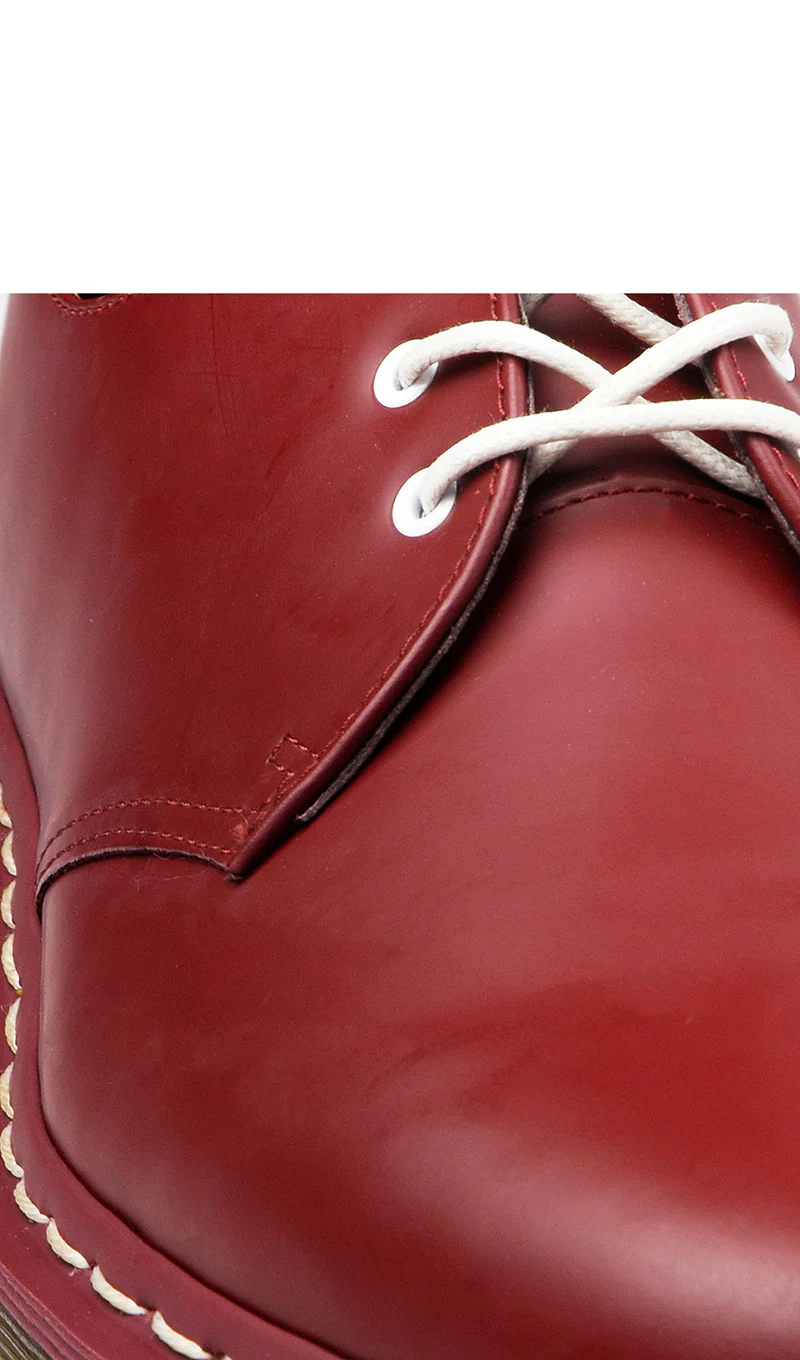 DR. MARTENS Stringata uomo bordeaux - Image 2