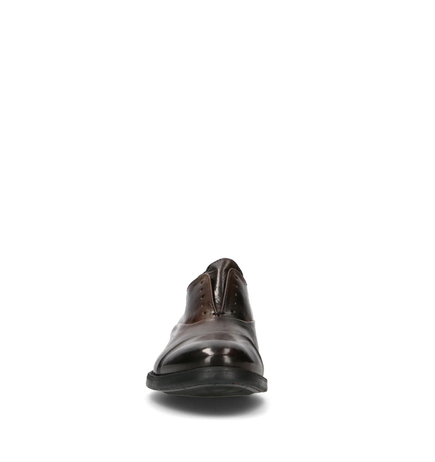 PAWELK'S Stringata uomo marrone in pelle - Image 3