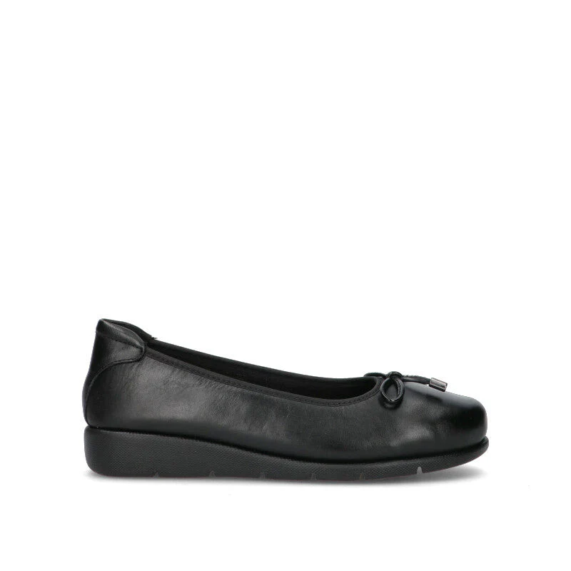 GRAFIA Ballerina donna nera in pelle