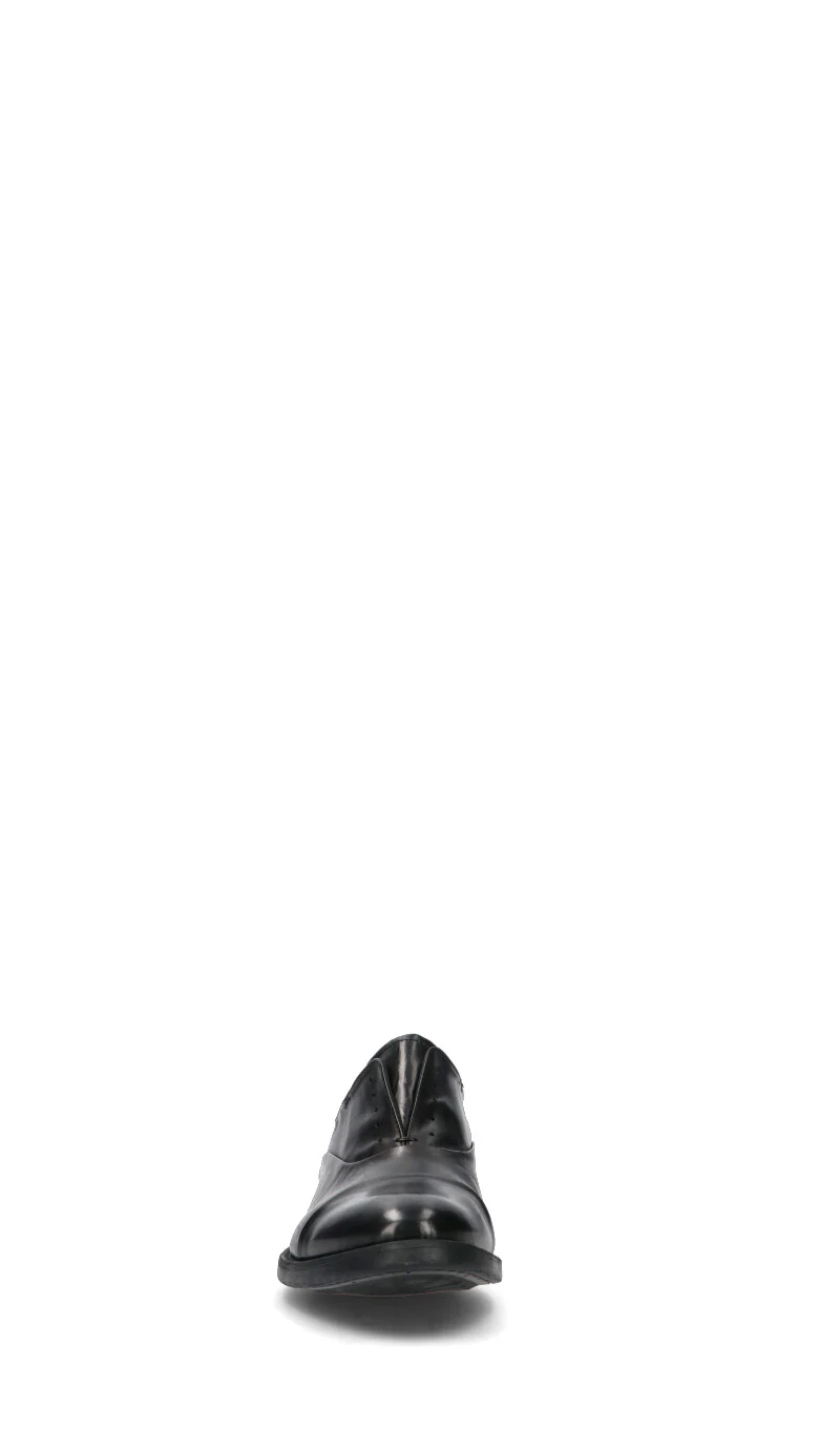 PAWELK'S Stringata uomo nera in pelle - Image 3