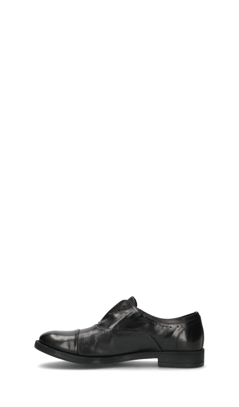 PAWELK'S Stringata uomo nera in pelle - Image 4