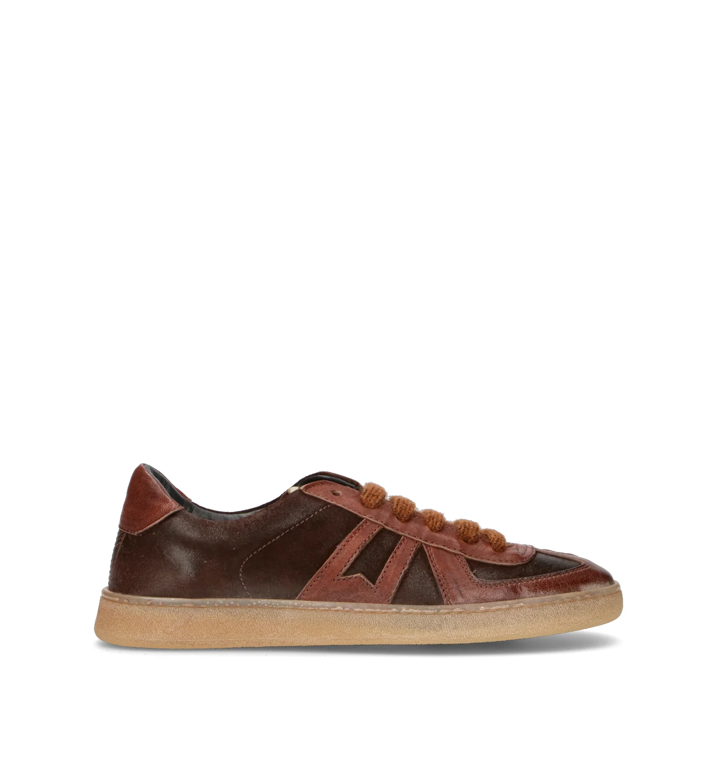MOMA Sneaker uomo marrone in pelle