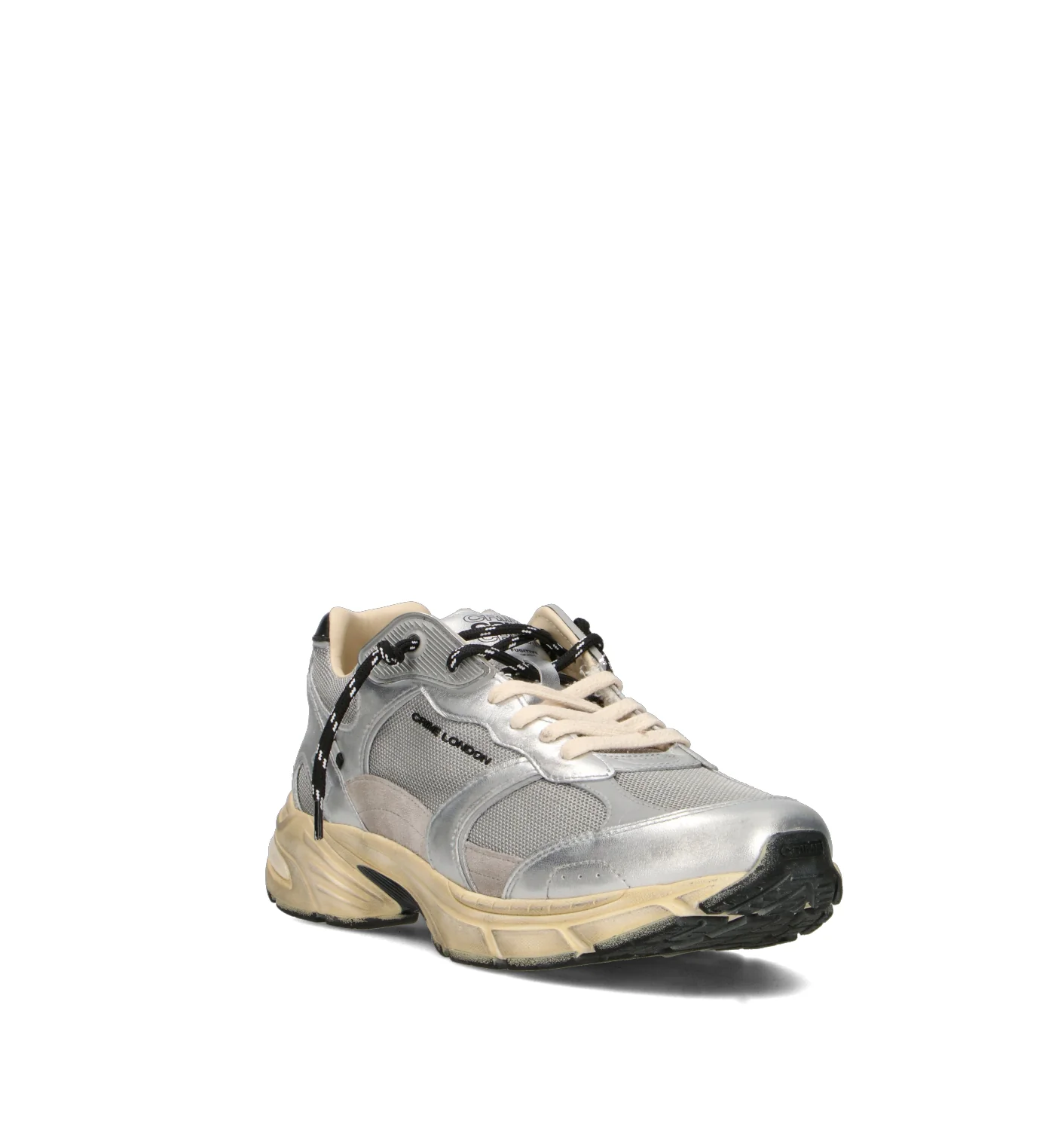 CRIME Sneaker uomo grigia - Image 2