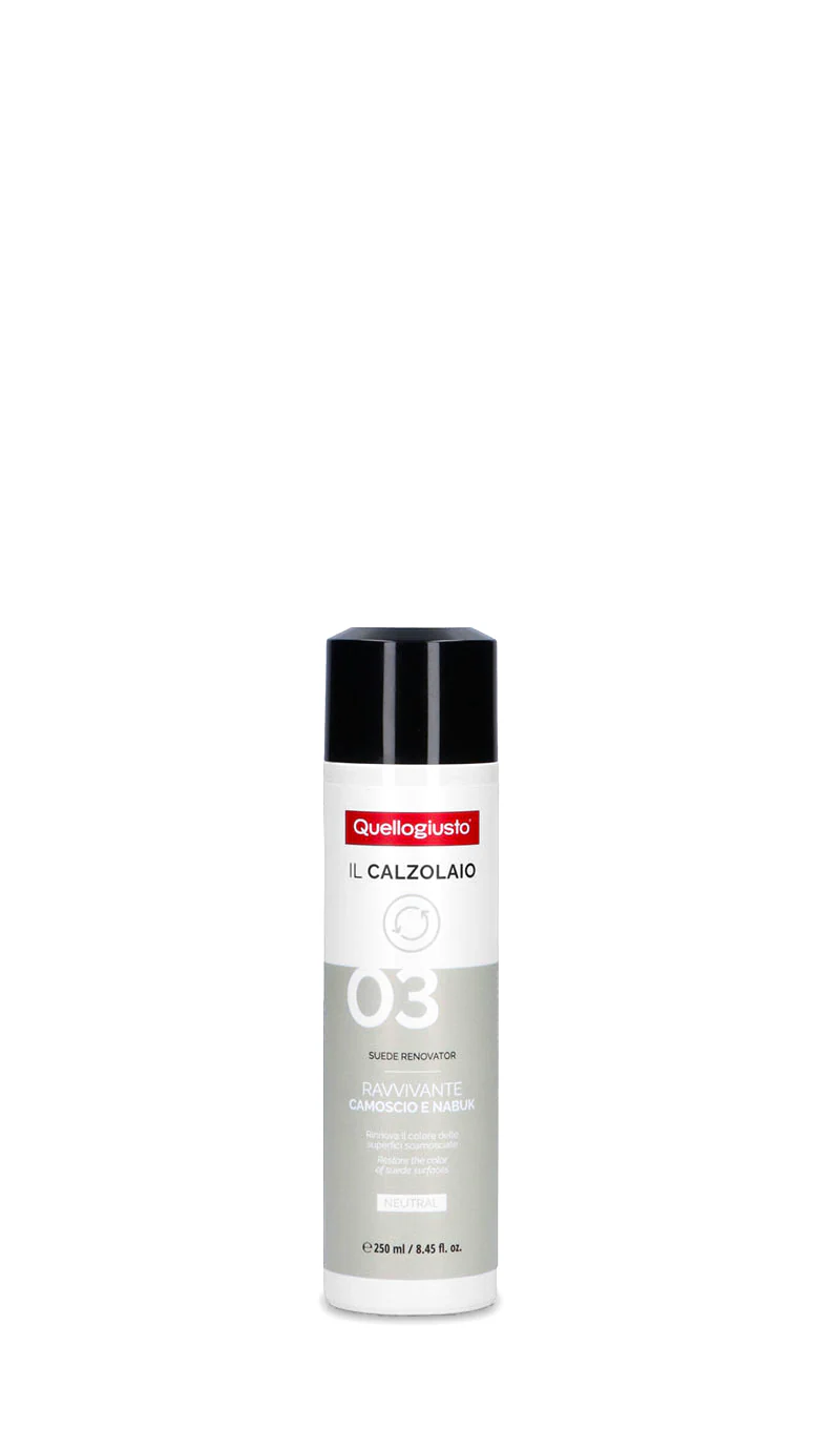 IL CALZOLAIO - RAVVIVANTE CAMOSCIO E NABUK colore neutral