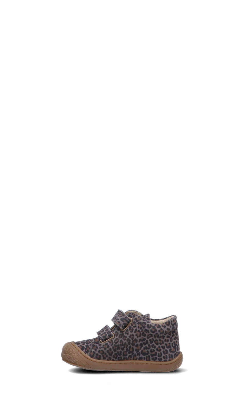 NATURINO Sneaker bimbo leopardata in suede - Image 4