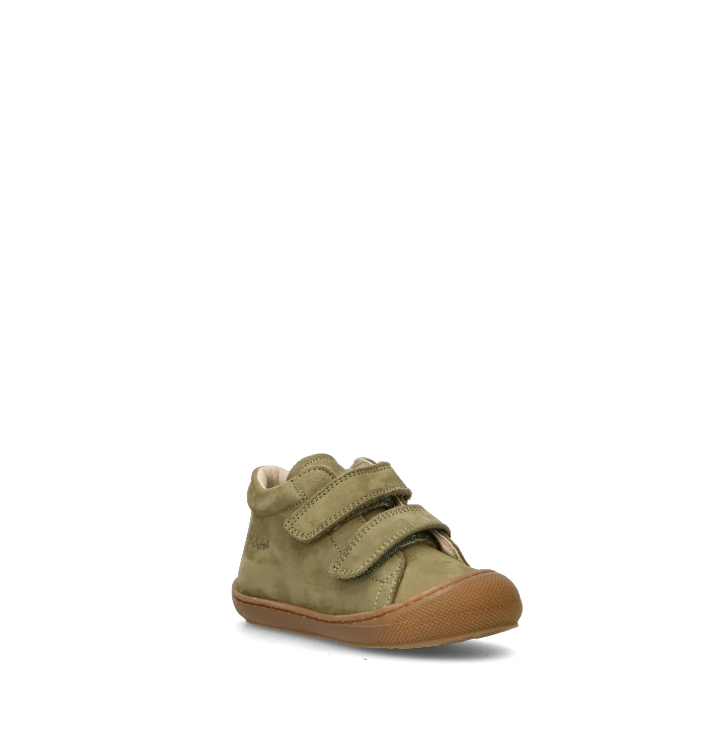 NATURINO Sneaker bimbo verde in suede - Image 2