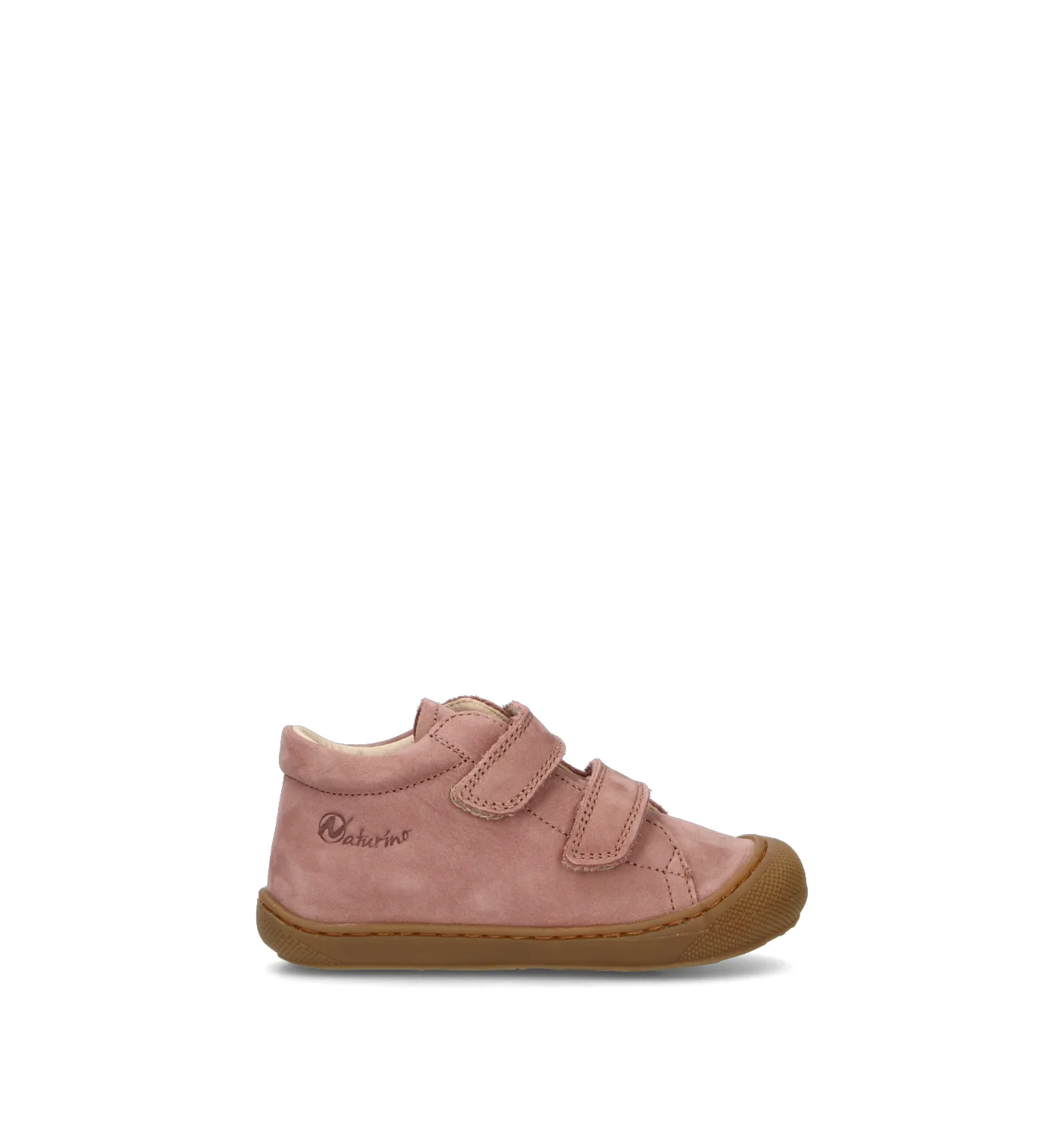 NATURINO Sneaker bimba rosa in suede