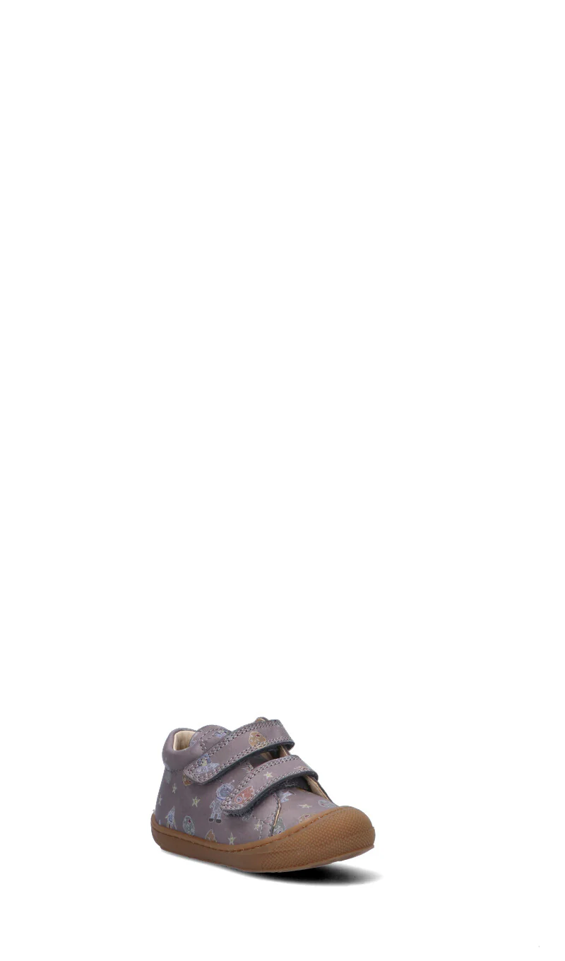 NATURINO Sneaker bimba grigia in pelle - Image 2