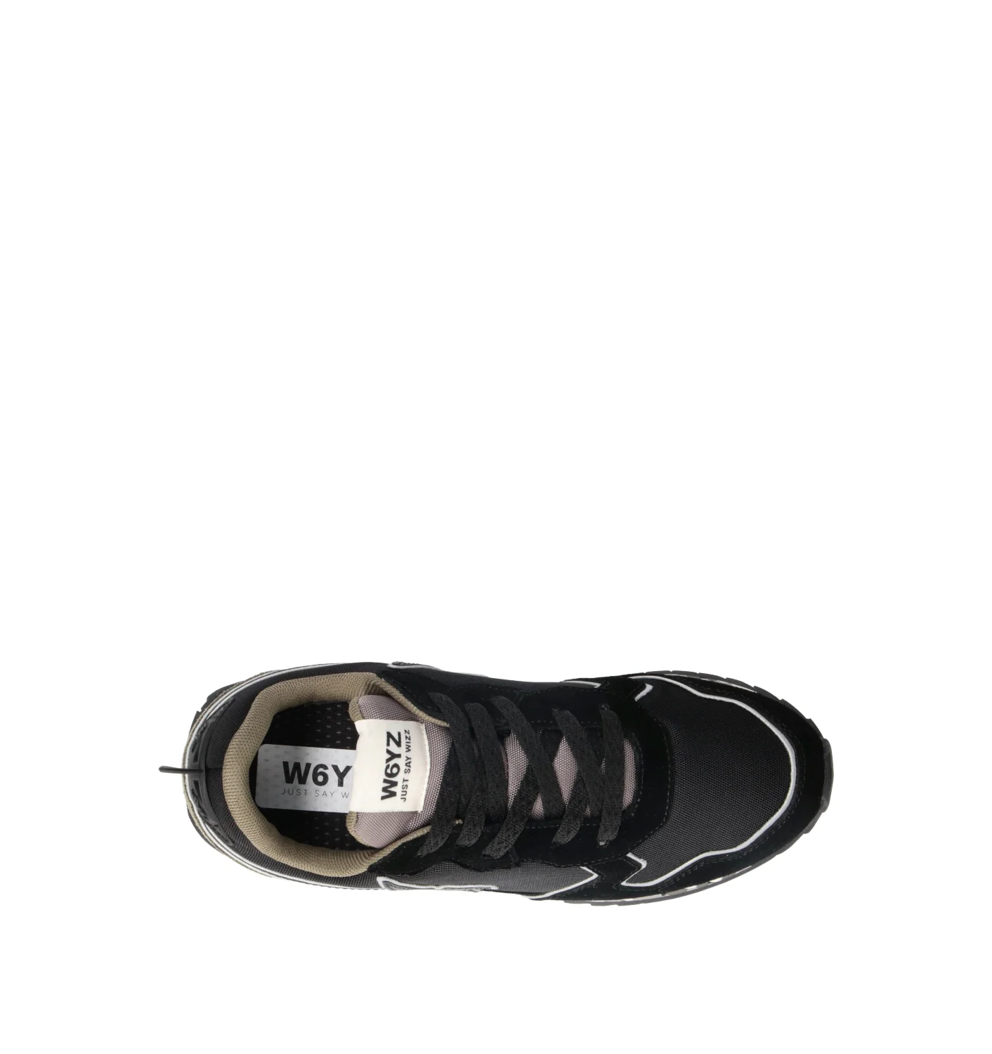 W6YZ Sneaker ragazzo nera - Image 5