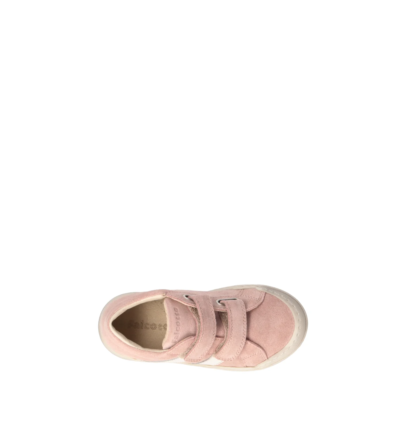 FALCOTTO Sneaker bimba rosa in suede - Image 5