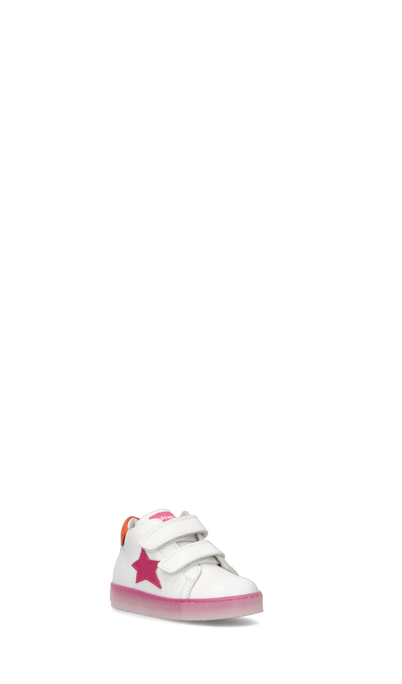 FALCOTTO Sneaker bimba bianca in pelle - Image 2