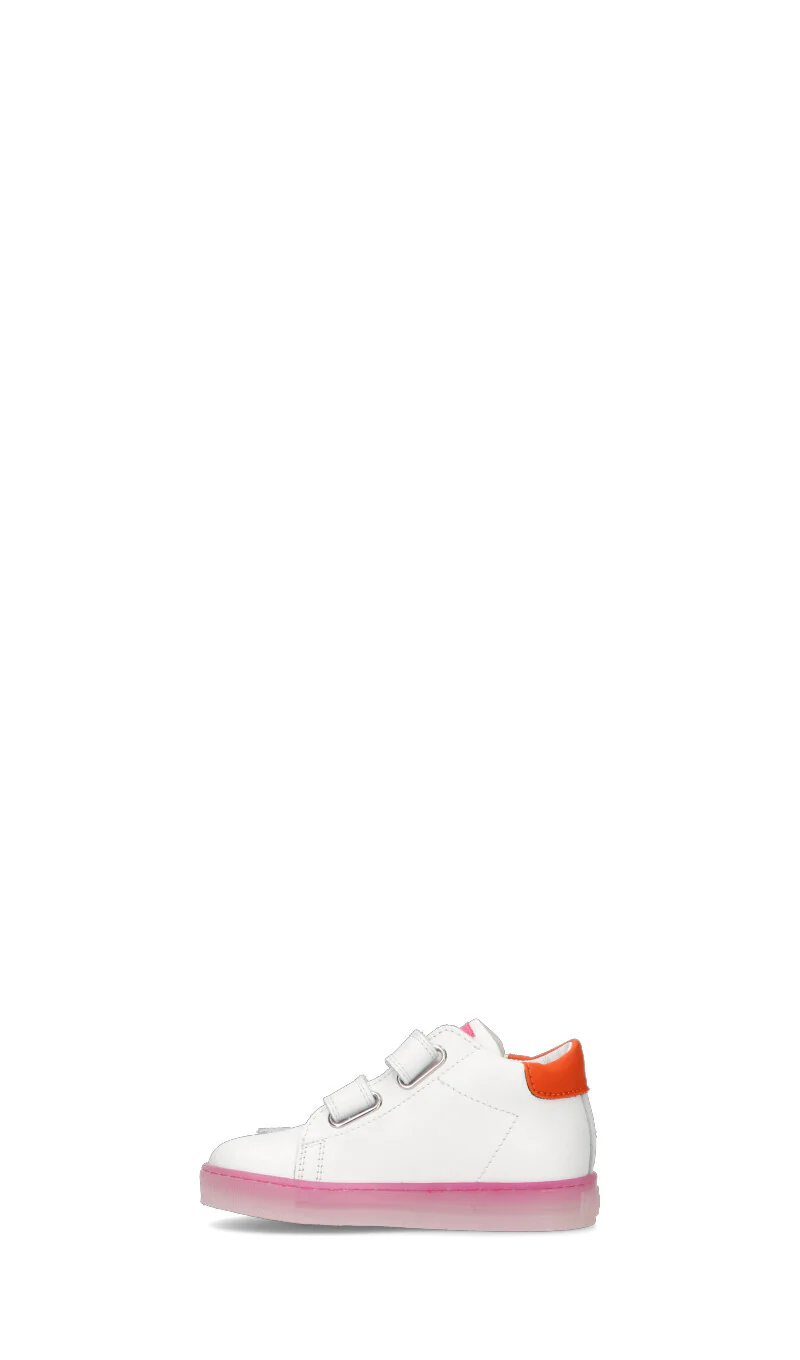 FALCOTTO Sneaker bimba bianca in pelle - Image 4